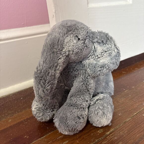 Jellycat Elly Elephant Retired Gray Soft Medium Sized - Picture 1 of 3